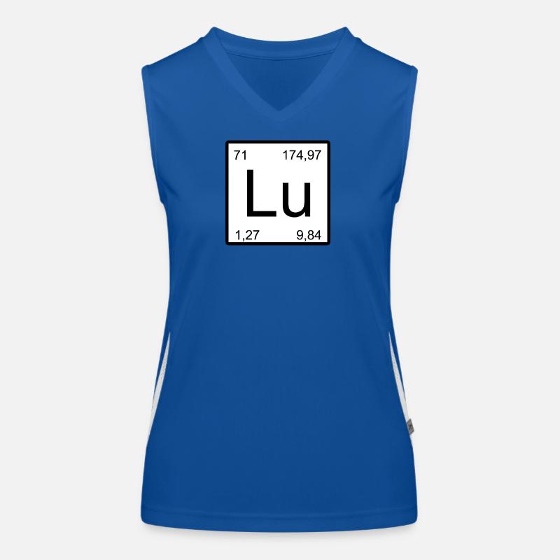 Lu Element Art Minimal Chemistry Women's Functional Contrast Tank Top