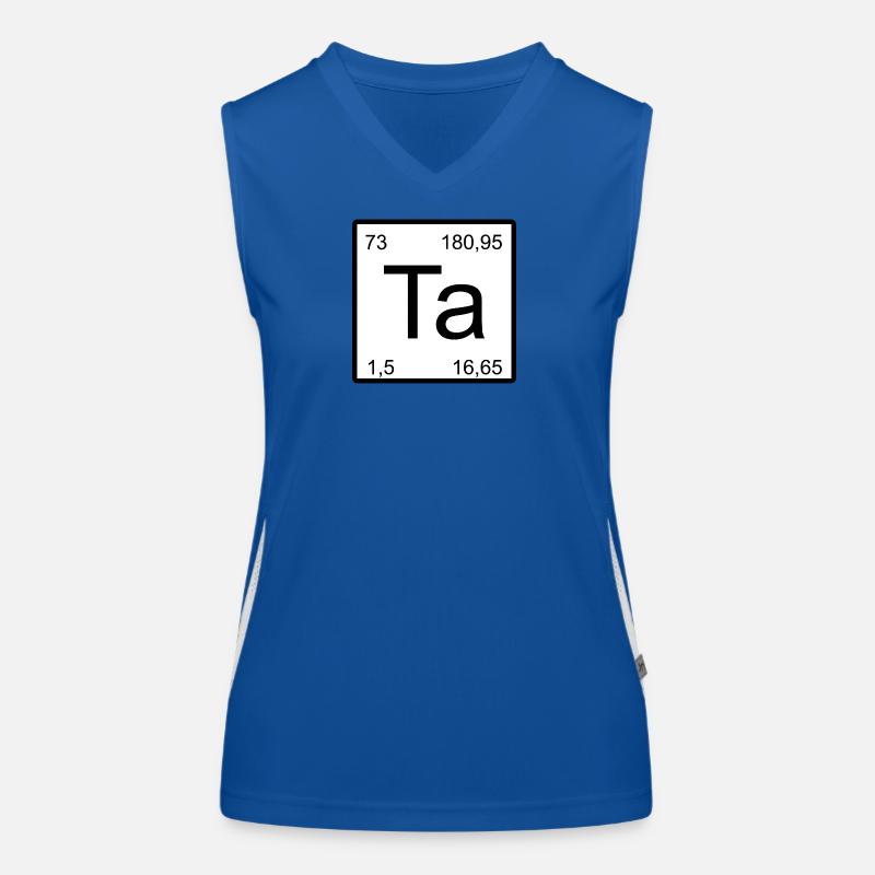 Conception minimale de l’élément Ta Débardeur respirant contrasté Femme