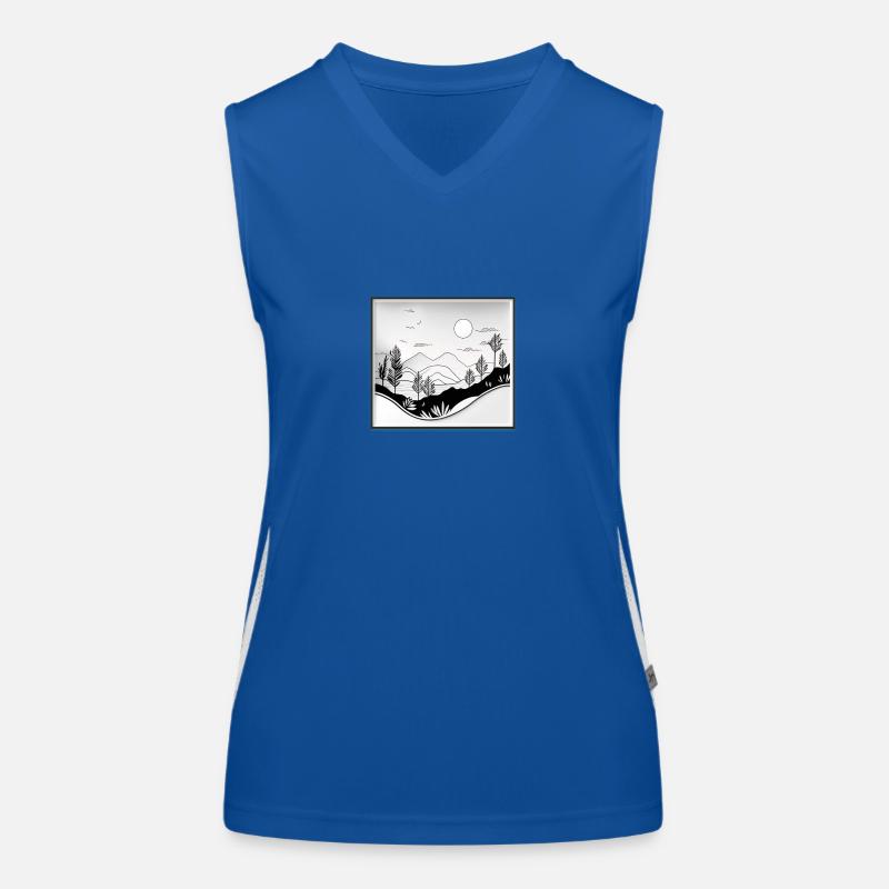 Misty Peaks Women's Functional Contrast Tank Top