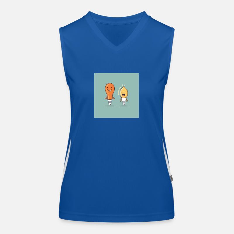 Bulbs Women's Functional Contrast Tank Top