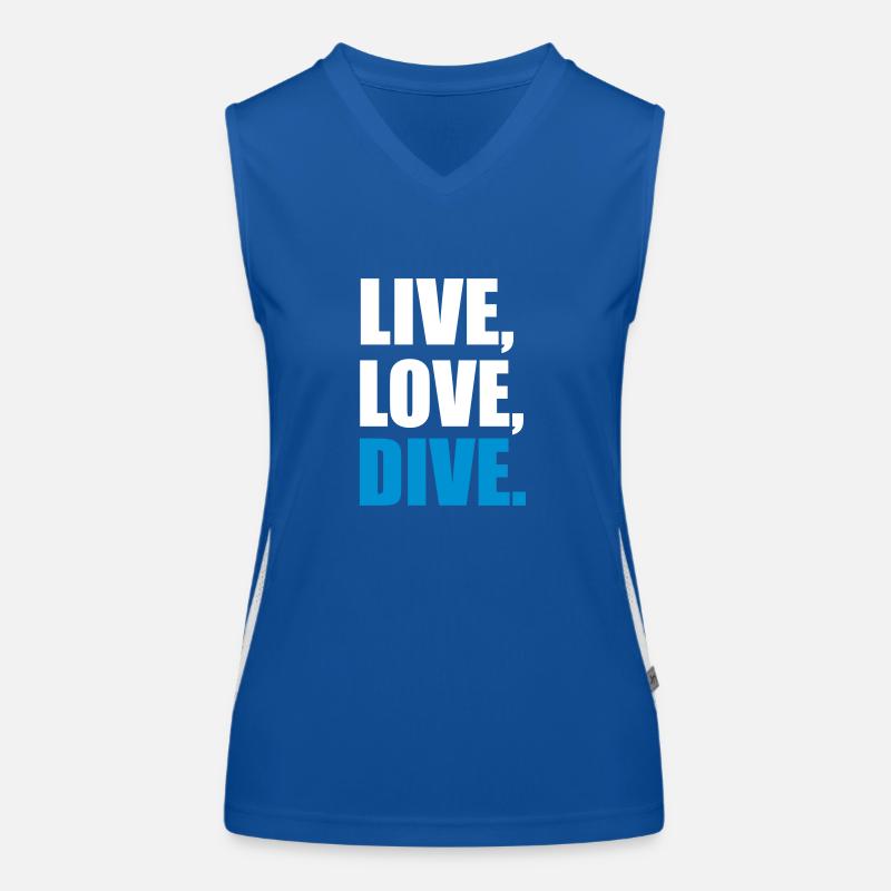 dive Women's Functional Contrast Tank Top