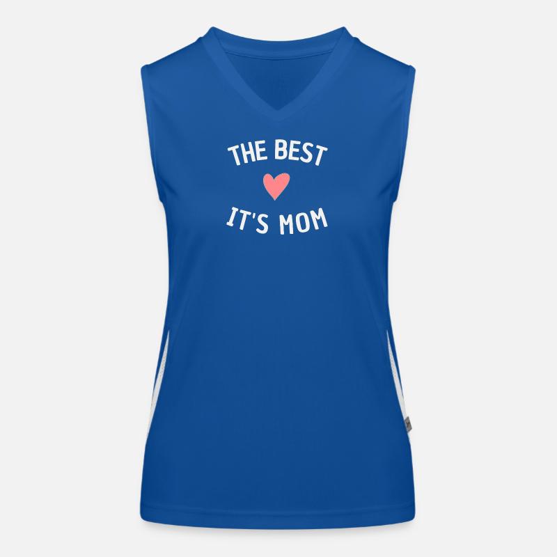 Die beste Mutter 2 Funktionelles Kontrast-Tank Top für Frauen