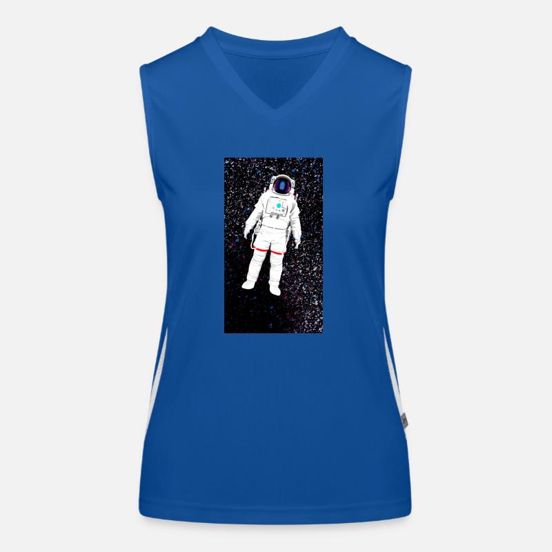 Un astronaute dans l’espace Débardeur respirant contrasté Femme