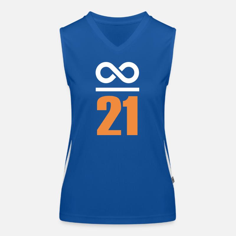 Infinite by 21 million Bitcoin Women's Functional Contrast Tank Top