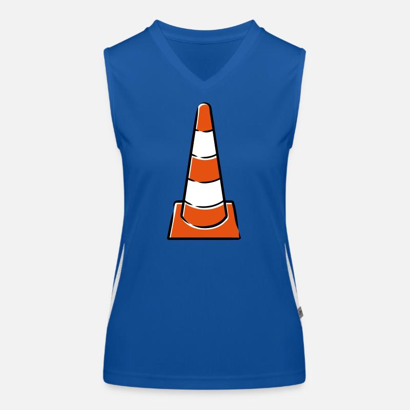 Construction hats Women's Functional Contrast Tank Top