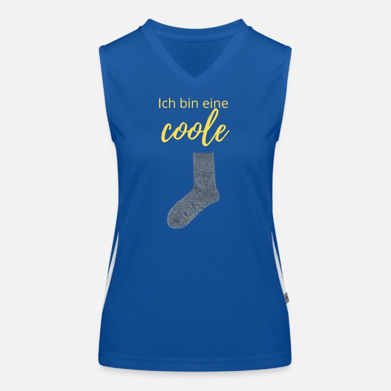 coole Socke Funktionelles Kontrast-Tank Top für Frauen