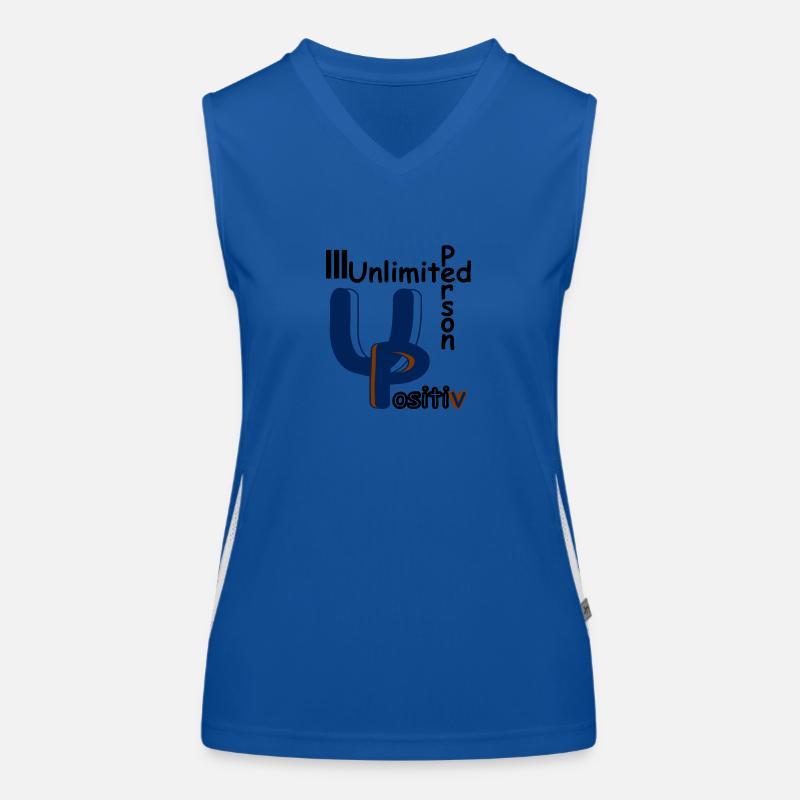 Positiv Funktionelles Kontrast-Tank Top für Frauen