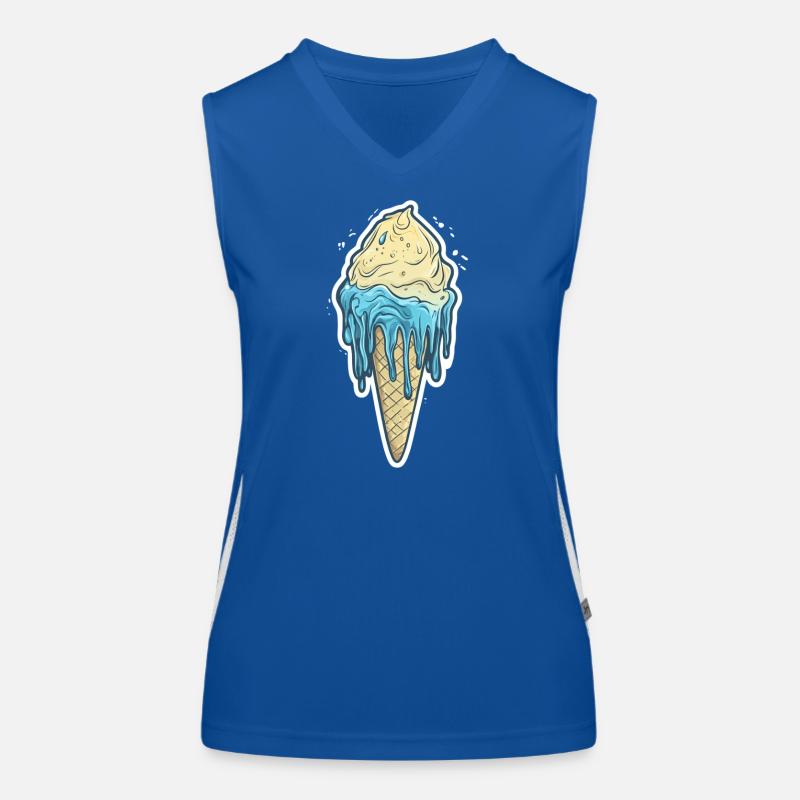 Eiscreme Eis Women's Functional Contrast Tank Top