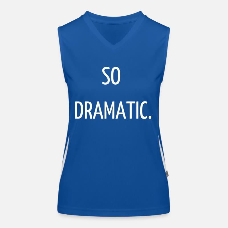 So dramatic. Women's Functional Contrast Tank Top