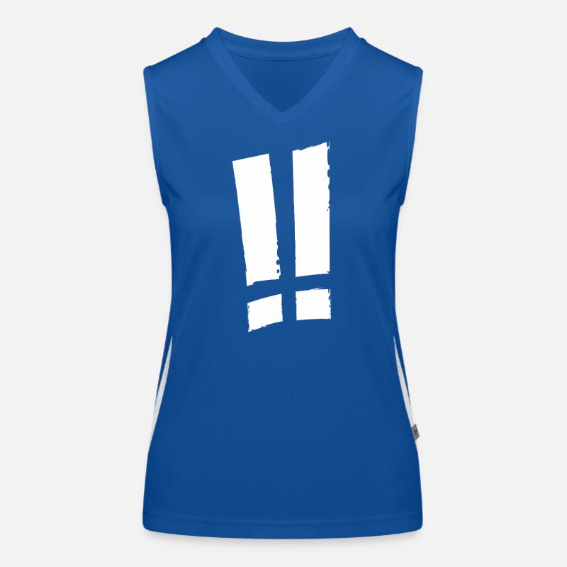 Statement Funktionelles Kontrast-Tank Top für Frauen
