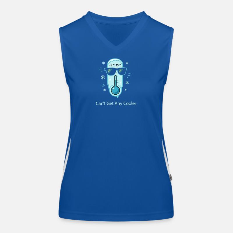 Absolute Zero — Can’t Get Any Cooler Funktionelles Kontrast-Tank Top für Frauen