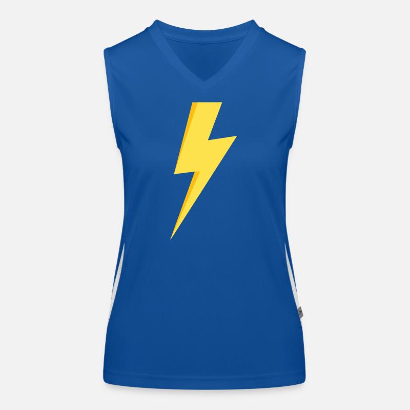 Yellow Lightning Women's Functional Contrast Tank Top