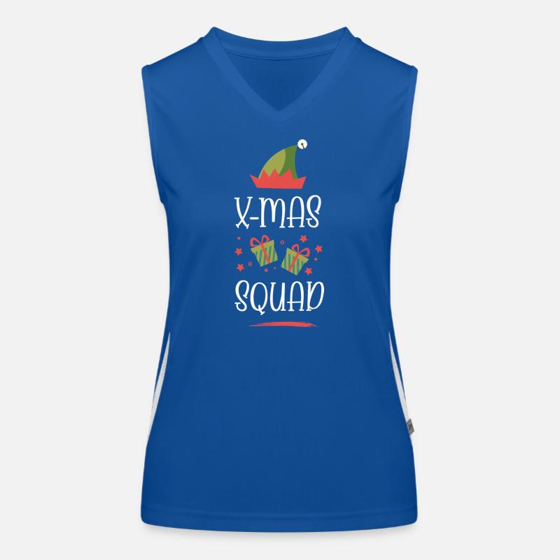 X-Mas Squad Women's Functional Contrast Tank Top