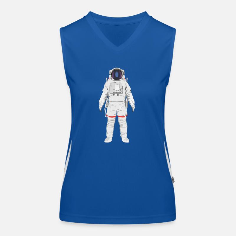 Un astronaute en route vers l’orbite Débardeur respirant contrasté Femme