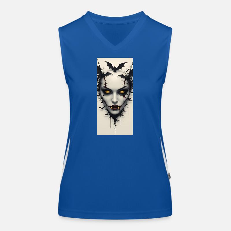 Femme vampire Débardeur respirant contrasté Femme