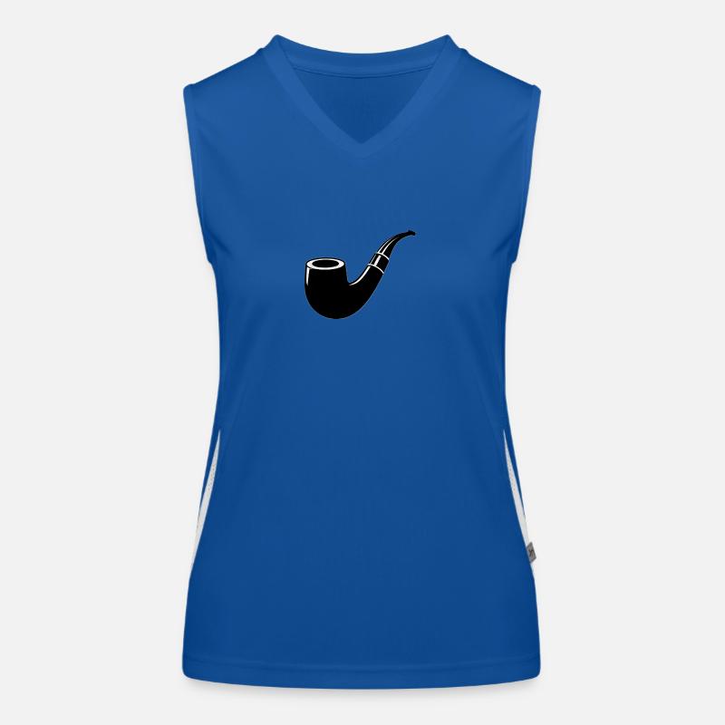 Pfeife Funktionelles Kontrast-Tank Top für Frauen