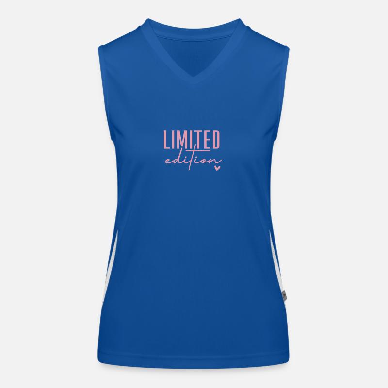 „Limited Edition“ Funktionelles Kontrast-Tank Top für Frauen