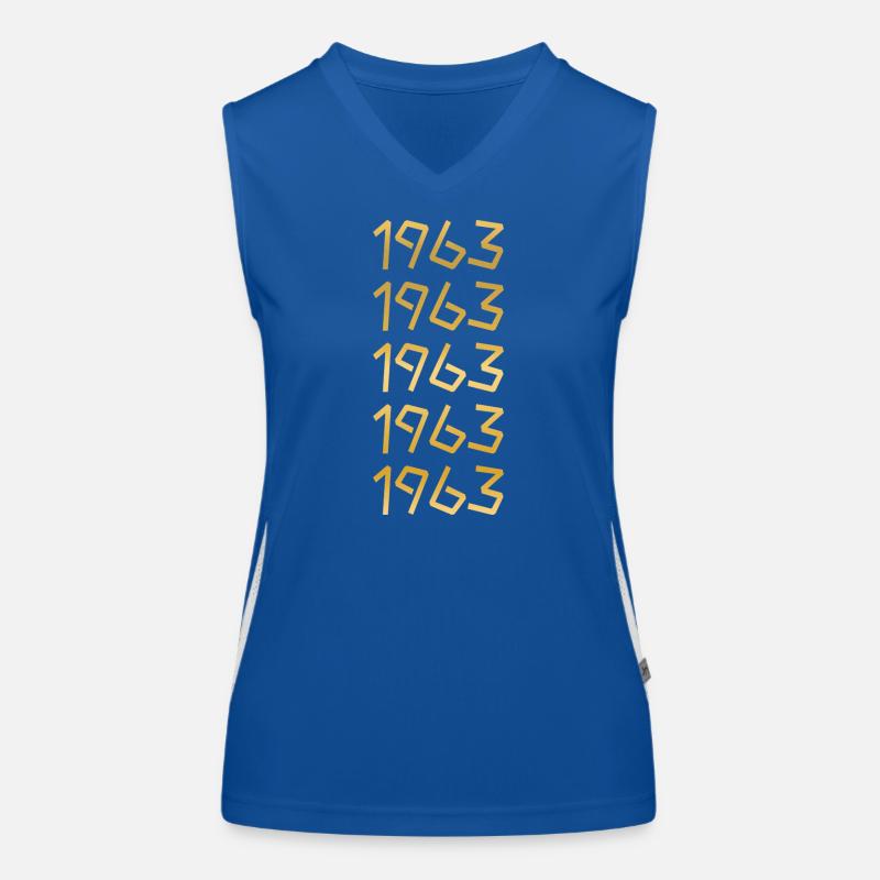 Temps libre 1963 Débardeur respirant contrasté Femme