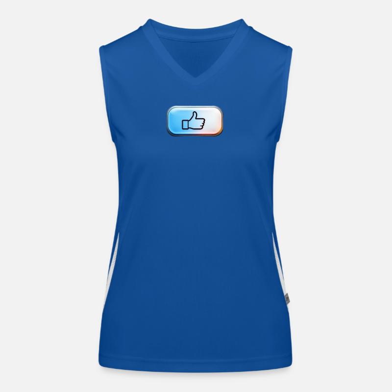 Neon Daumen Hoch Gradient Funktionelles Kontrast-Tank Top für Frauen