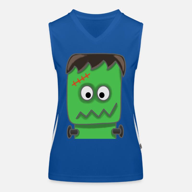 green monster Women's Functional Contrast Tank Top