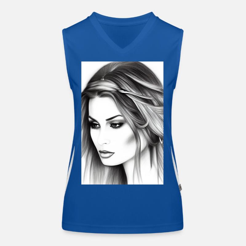 Beauté Débardeur respirant contrasté Femme