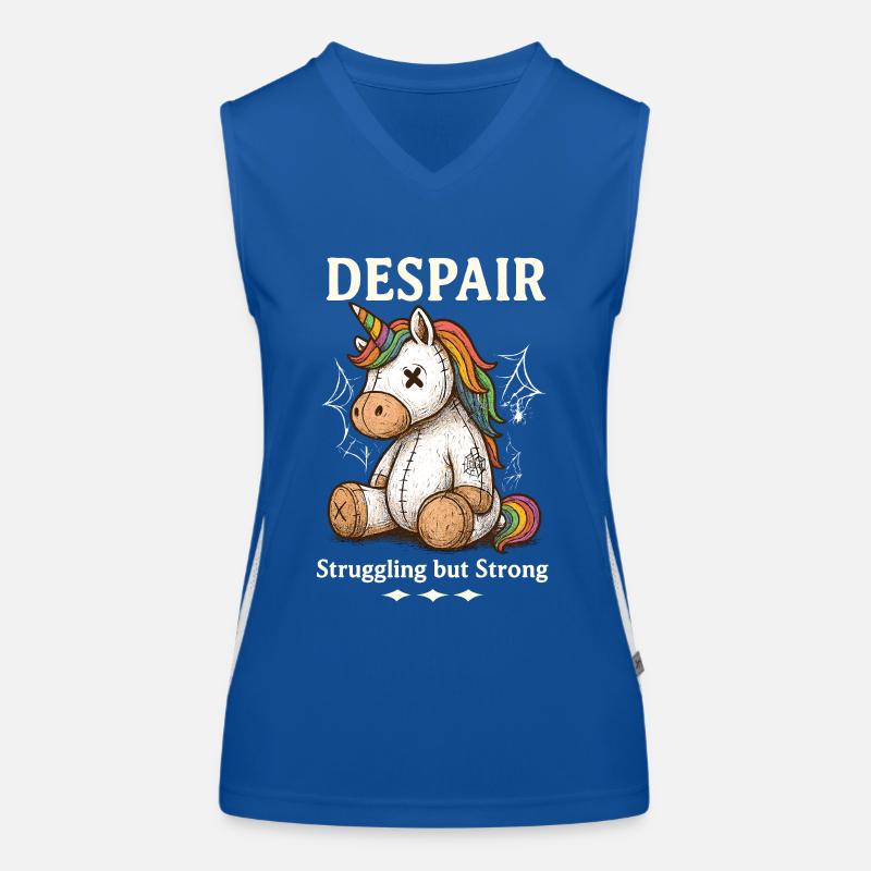 Despair Funktionelles Kontrast-Tank Top für Frauen