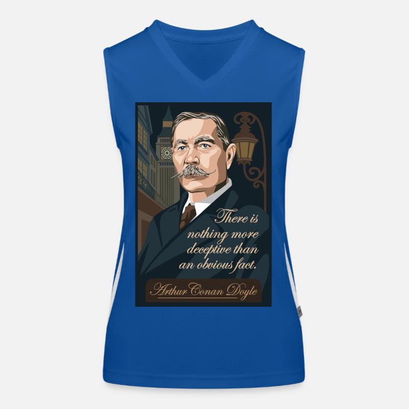 Arthur Conan Doyle Débardeur respirant contrasté Femme