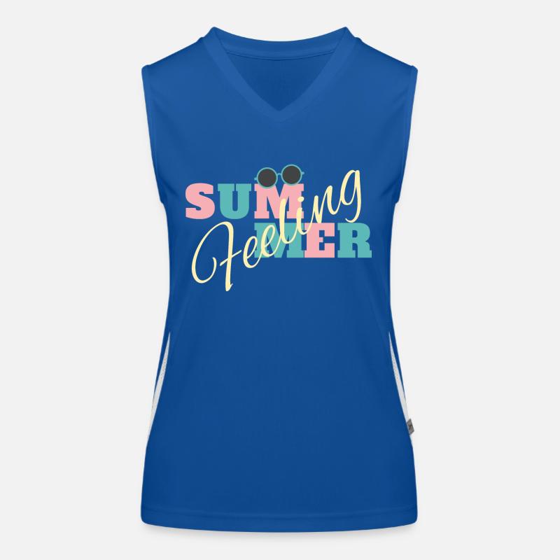 Sentiment d’été Débardeur respirant contrasté Femme