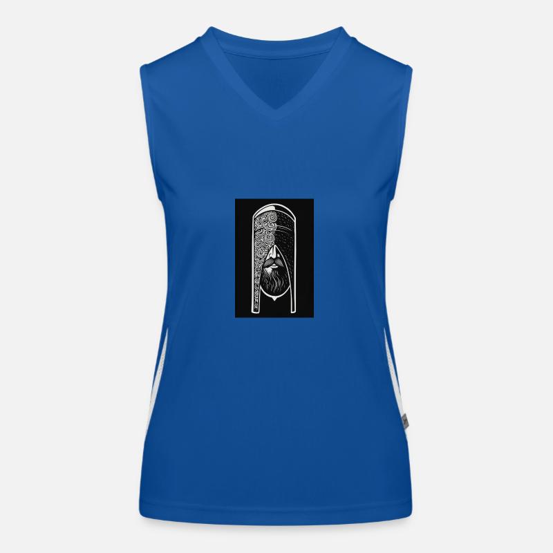 Schatten des Highlanders Funktionelles Kontrast-Tank Top für Frauen