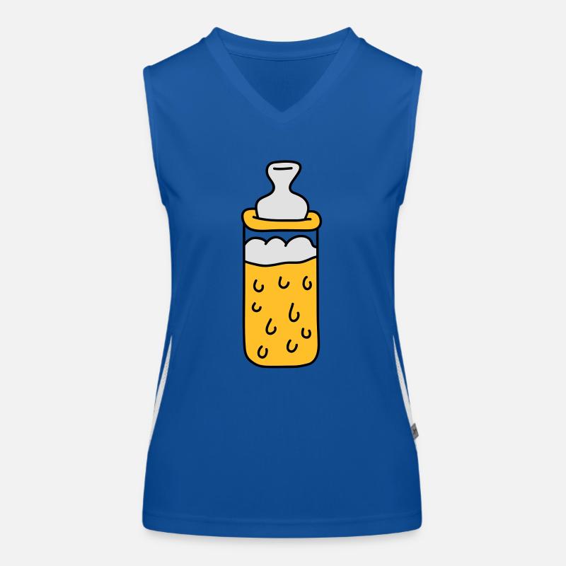 Baby Beer Bottle Funktionel kontrast tanktop til damer