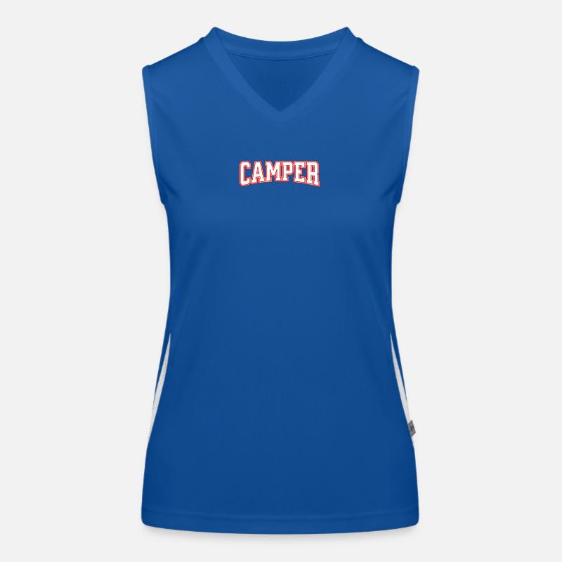 Camper Funktionelles Kontrast-Tank Top für Frauen