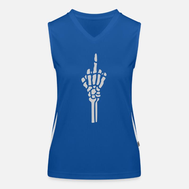 Wichser Knochen fuck you Funktionelles Kontrast-Tank Top für Frauen