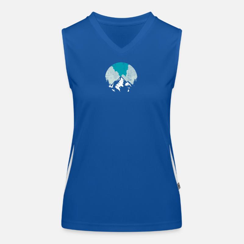 Snow Peak Circle Women's Functional Contrast Tank Top