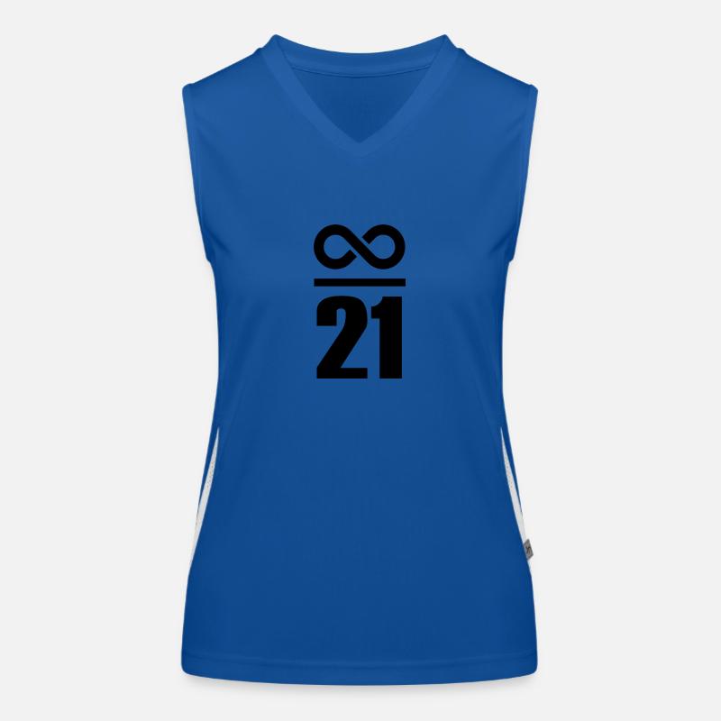 Infinite by 21 million Bitcoin Women's Functional Contrast Tank Top