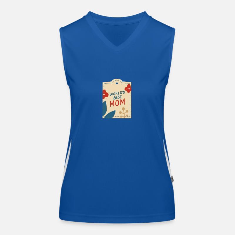 Best mom 11 Funktionelles Kontrast-Tank Top für Frauen