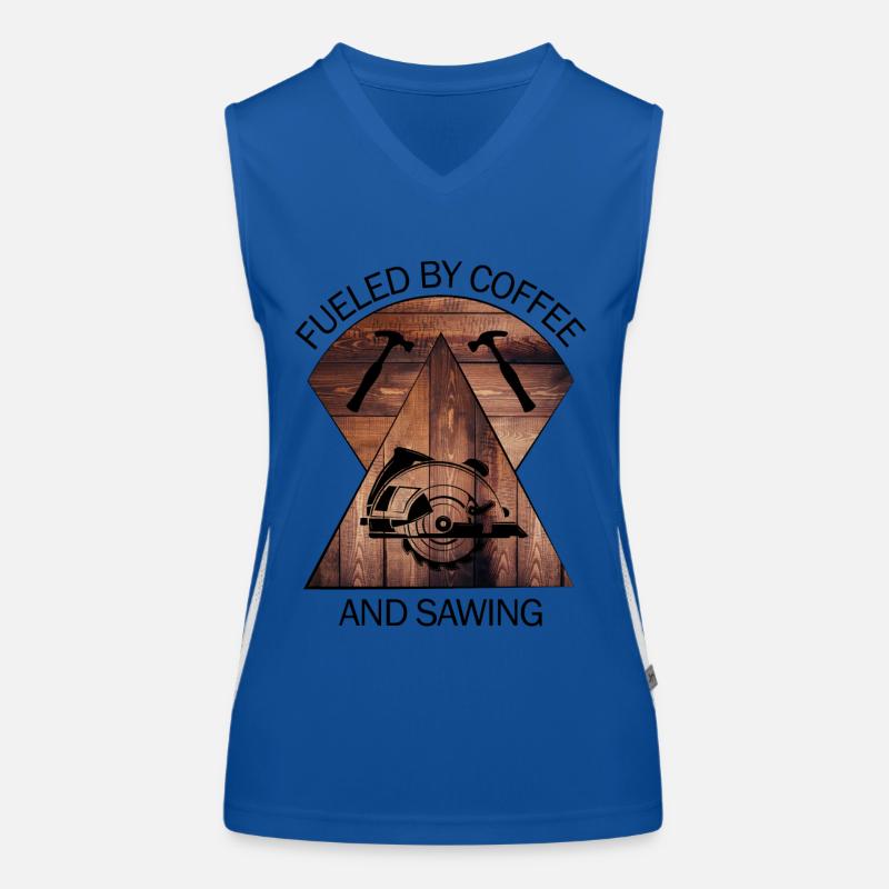 Carpenter, carpenter, carpenter, carpenter, craftsman, wood Women's Functional Contrast Tank Top