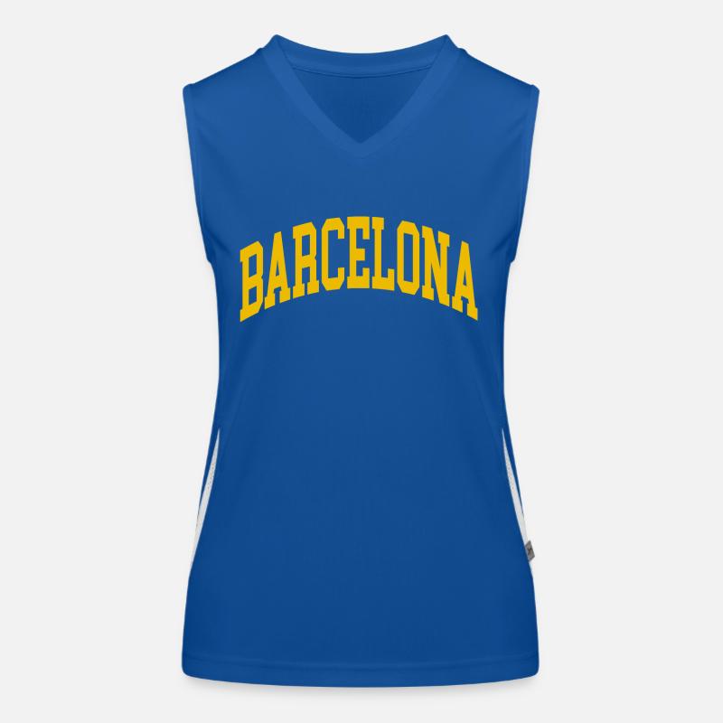 Barcelona Women's Functional Contrast Tank Top