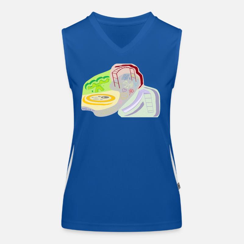 Terrain de jeu de mon Débardeur respirant contrasté Femme