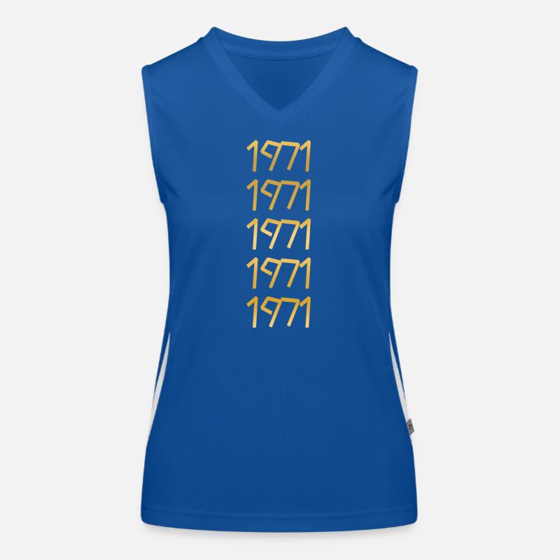 Freizeit 1971 Funktionelles Kontrast-Tank Top für Frauen