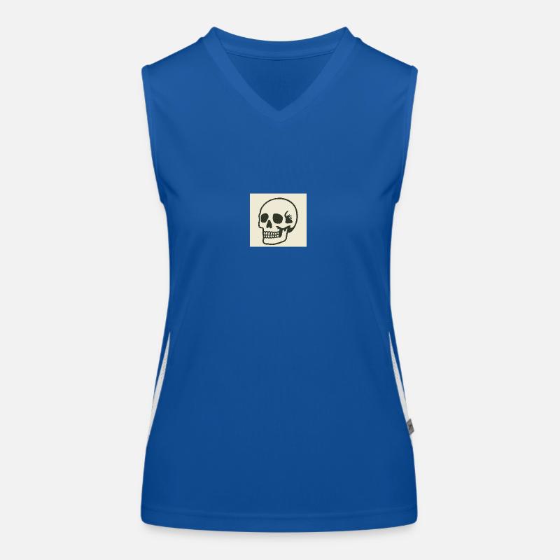 Skull Women's Functional Contrast Tank Top
