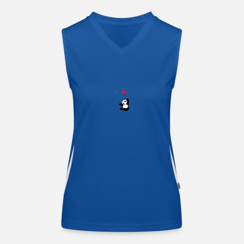 Panda Funktionelles Kontrast-Tank Top für Frauen