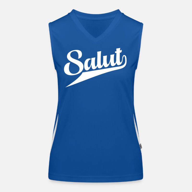 Salut Graphic T-Shirt Women's Functional Contrast Tank Top