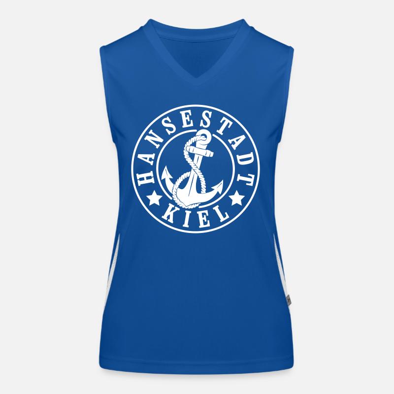 Kiel Funktionelles Kontrast-Tank Top für Frauen