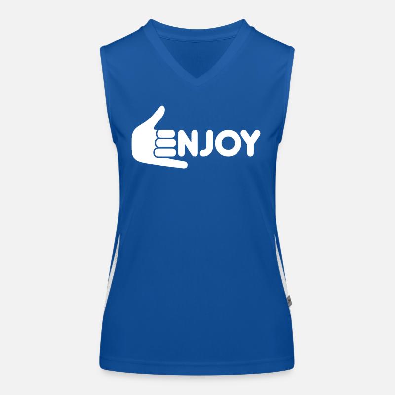 Jouir Débardeur respirant contrasté Femme