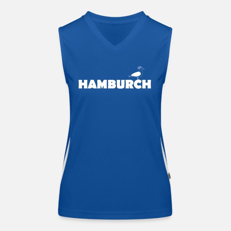 Hamburch Funktionelles Kontrast-Tank Top für Frauen