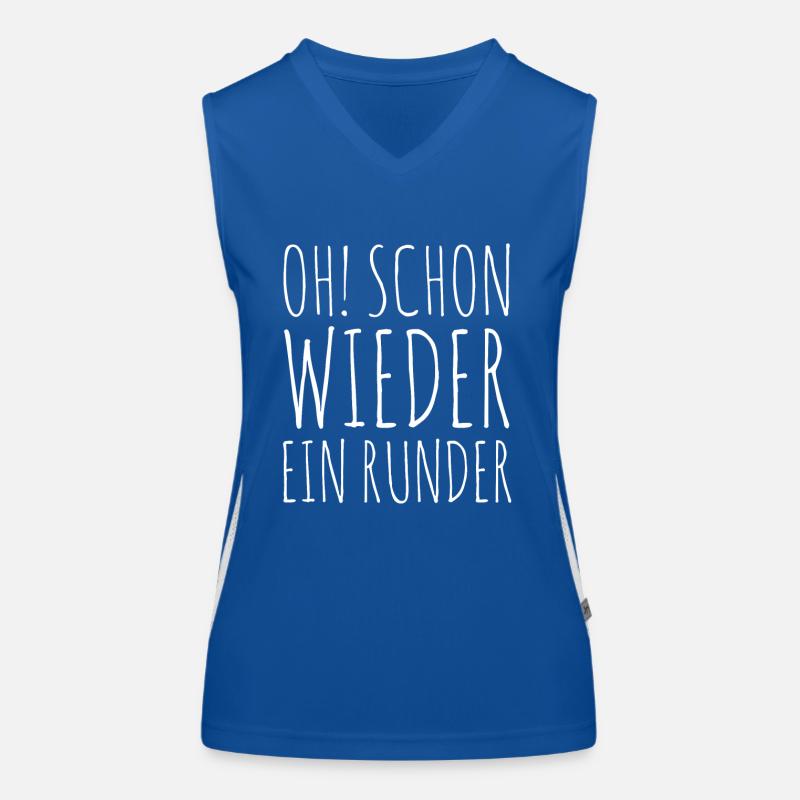 Runder Geburtstag Geschenk Funktionelles Kontrast-Tank Top für Frauen