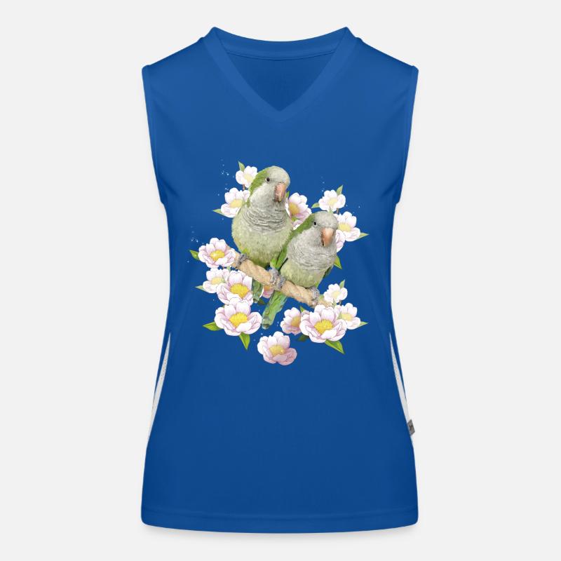 Argentinischer Sittich Funktionelles Kontrast-Tank Top für Frauen