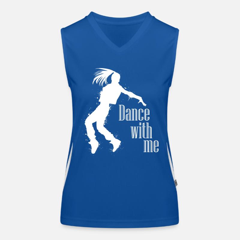 Danse Musique de danse Débardeur respirant contrasté Femme