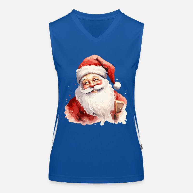 Santa Klaus Débardeur respirant contrasté Femme