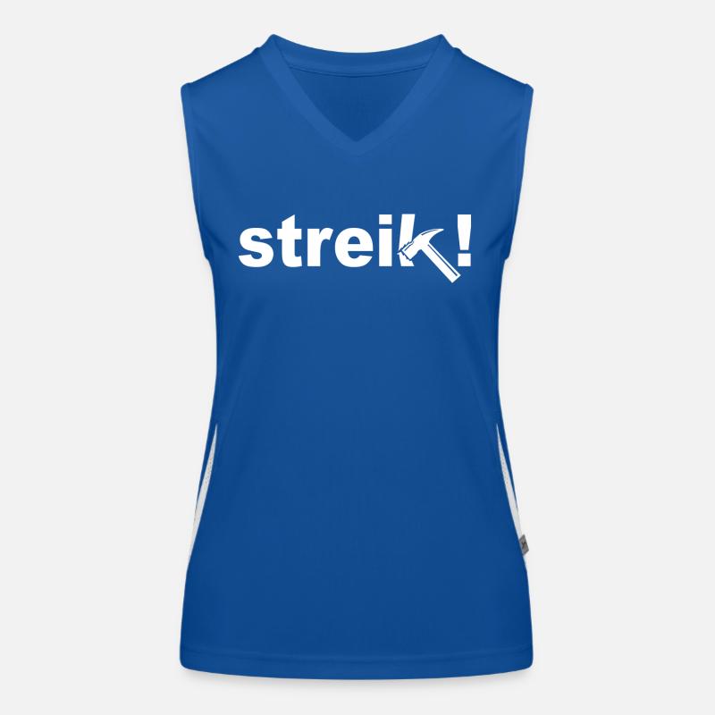 Frapper Débardeur respirant contrasté Femme